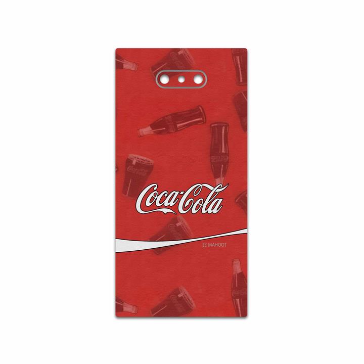 برچسب پوششی ماهوت مدل Coca-Cola-Logo مناسب برای گوشی موبایل ریزر Phone 2 MAHOOT Coca-Cola-Logo Cover Sticker for Razer Phone 2